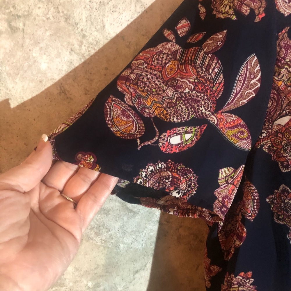 Signature Studio Tappered Blue Dress - Picture 4 of 12